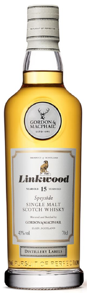 Linkwood 15-Year-Old, Gordon & MacPhail Distillery Label, Single Malt Scotch Whisky, 43%