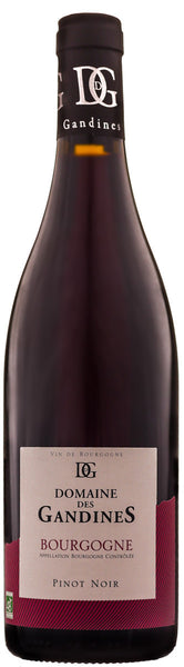 Bottle of 2015 Domaine des Gandines Bourgogne Pinot Noir, Burgundy, France - Caviste Wine