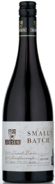 Bottle of 2017 Giesen Pinot Noir, Marlborough - Caviste Wine