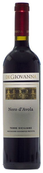 Bottle of 2014 Di Giovanna Nero d`Avola Sicilia - Caviste Wine