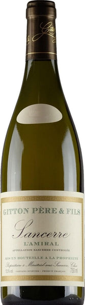 Bottle of 2014 Gitton Sancerre Blanc L`Amiral - Caviste Wine