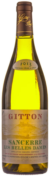 Bottle of 2013 Gitton Sancerre Blanc Les Belles Dames - Caviste Wine