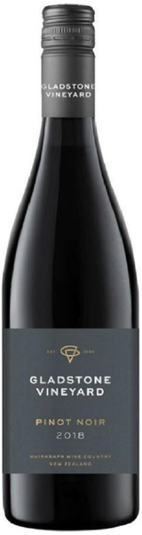 Bottle of 2018 Gladstone Vineyards Pinot Noir, Wairarapa, New Zealand - Caviste Wine