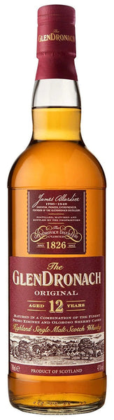 GlenDronach 12-Year-Old Single Malt Scotch Whisky, 43%