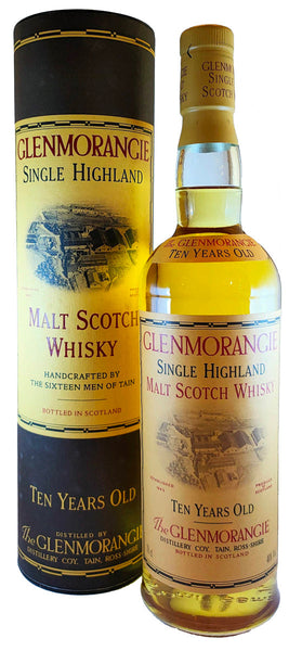 Glenmorangie 10-Year-Old, 16 men of Tain, Single Malt Scotch Whisky 1990s, 40%