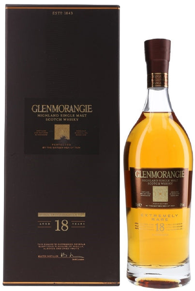 Glenmorangie 18-Year-Old Extremely Rare, Single Malt Scotch Whisky