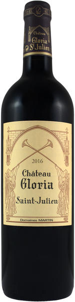 Bottle of 2016 Chateau Gloria, St Julien - Case of 6 - Caviste Wine