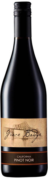 Bottle of 2019 Grace Bridge Pinot Noir, USA - Caviste Wine