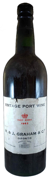 Bottle of 1963 Graham's Port - Caviste Wine