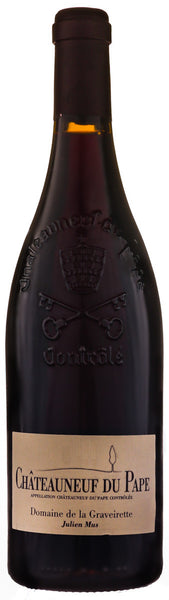 Bottle of 2017 Domaine Graveirette Chateauneuf du Pape, Rhone, France - Caviste Wine