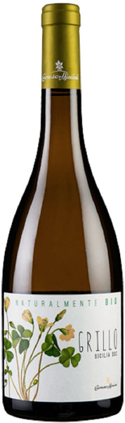 Bottle of 2019 Naturalmente Bio Grillo, Sicily - Caviste Wine