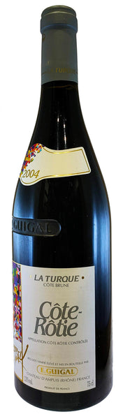 Bottle of 2004 Cote Rotie La Turque, Guigal - Caviste Wine