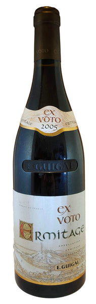 Bottle of 2005 Guigal Hermitage Ex-Voto Rouge - Caviste Wine