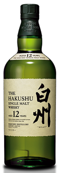 Bottle of The Hakushu 12-Year-Old Single Malt Japanese Whisky, 43% - Caviste Wine