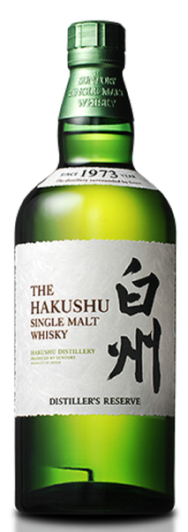 Bottle of The Hakushu Distiller's Reserve Single Malt Japanese Whisky, 43% - Caviste Wine