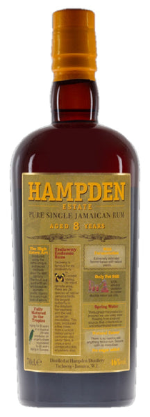 Hampden Estate 8-Year-Old Rum, Jamaica, 46%