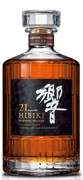 Bottle of Hibiki 21-Year-Old Blended Whisky, Japan 43% - Caviste Wine