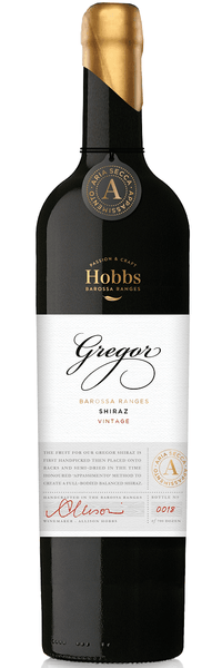 Bottle of 2017 Hobbs Gregor Shiraz, Barossa Valley - Caviste Wine