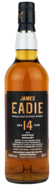 James Eadie Linkwood 14-Year-Old, Amontillado Finish,  Single Malt Scotch Whisky, 54.6%