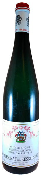 Bottle of 1995 Reichsgraf von Kesselstatt Josephshofer Riesling Kabinett, Germany - Caviste Wine