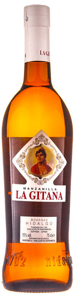 Bottle of Hidalgo Manzanilla La Gitana - Caviste Wine