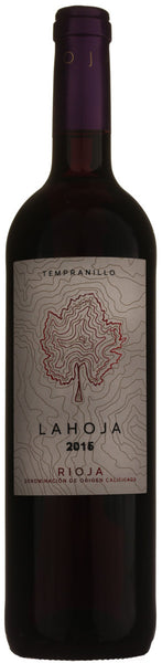Bottle of 2015 La Hoja Rioja Tempranillo - Caviste Wine