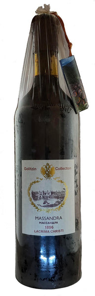 Bottle of 1896 Massandra Golitzin Collection Lacrima Christi - Caviste Wine