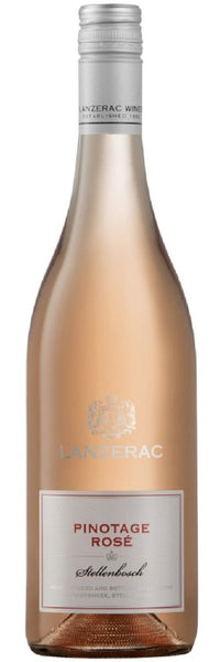 Bottle of 2020 Lanzerac Pinotage Rose, South Africa - Caviste Wine