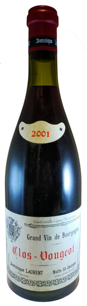 Bottle of 2001 Dominique Laurent Clos Vougeot Grand Cru - Caviste Wine