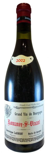 Bottle of 2002 Dominique Laurent, Romanee St Vivant Grand Cru - Caviste Wine