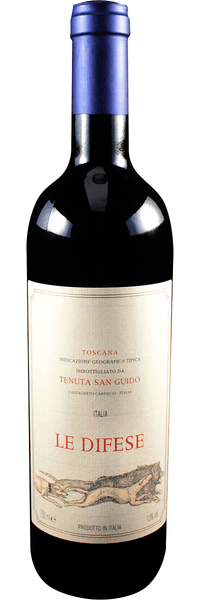 Bottle of 2019 Tenuta San Guido Le Difese, Italy - Caviste Wine