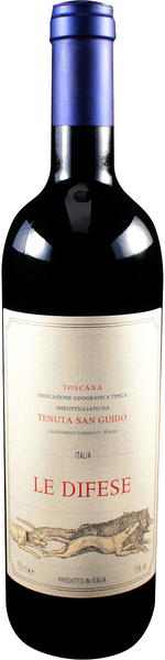 Bottle of 2014 Tenuta San Guido Le Difese, Italy - Caviste Wine