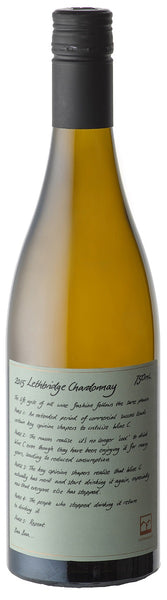 Bottle of 2017 Lethbridge  Chardonnay, Victoria, Australia - Caviste Wine