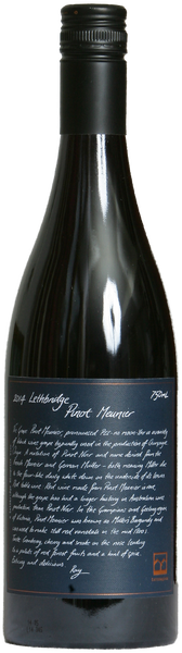 Bottle of 2014 Lethbridge Pinot Meunier - Caviste Wine
