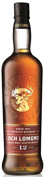 Bottle of Loch Lomond 12-Year-Old Single Malt Scotch Whisky - Caviste Wine