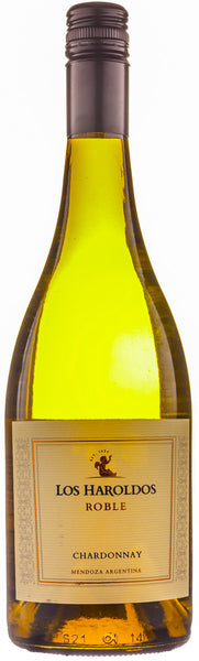 Bottle of 2014 Los Haroldos Roble Chardonnay - Caviste Wine