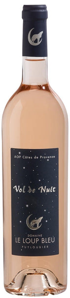 Bottle of 2021 Le Loup Bleu Vol de Nuit Provence Rosé, France - Caviste Wine