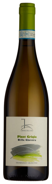 Bottle of 2018 Castel del Lupo Pinot Grigio ‘Della Ginestra’, Italy - Caviste Wine