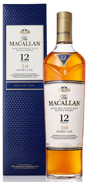 Macallan 12-Year-Old Double Single Malt Scotch Whisky, 40%