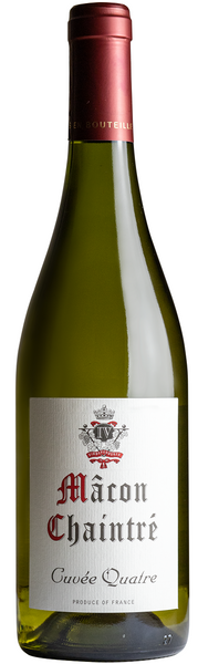 Bottle of 2018 Julienas-Chaintre Macon Cuvee Quatre - Caviste Wine