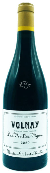 Bottle of 2020 Domaine Maxime Dubuet-Boillot Volnay Vieilles Vignes - Caviste Wine