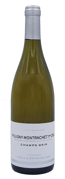 Bottle of 2019 Meunier Puligny 1er Champs Gain - Caviste Wine