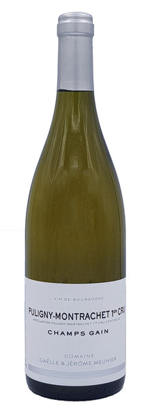 Bottle of 2019 Domaine Meunier Puligny 1er Cru Champs Gain - Caviste Wine
