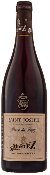 Bottle of 2013 Monteillet St Joseph Rouge Cuvee du Papy - Caviste Wine
