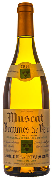 Bottle of 2018 Domaine Bernardines Muscat Beaumes de Venise, France - Caviste Wine