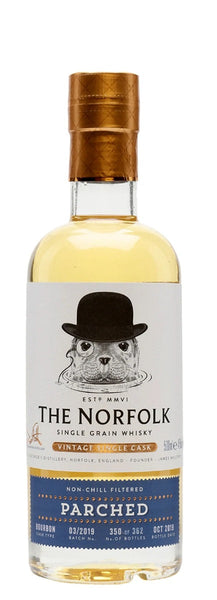 The Norfolk 'Parched' Single Grain English Whisky, 45%