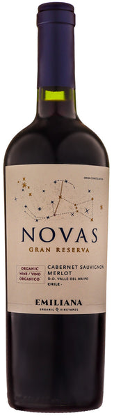 Bottle of 2013 Novas Gran Reserva Cabernet Sauv Merlot - Caviste Wine