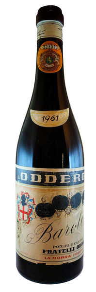 Bottle of 1961 Oddero Barolo, Italy - Caviste Wine