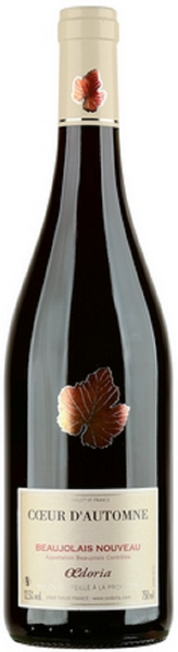 Bottle of 2021 Julienas-Chaintré Beaujolais Nouveau 'Coeur Pourpre', France - Caviste Wine