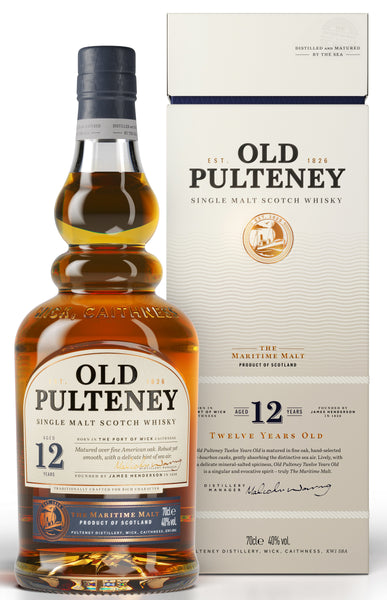 Old Pulteney 12-Year-Old Single Malt Scotch Whisky